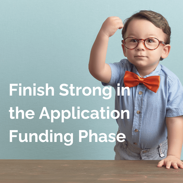 Finish Strong in the Application Funding Phase - Update - V3